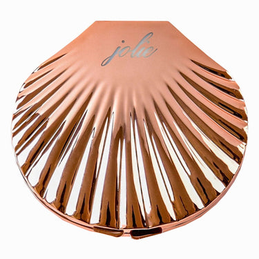 Rose Gold Compact Mermaid Mirror - Jolie Beauty
