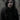 Moody portrait of a woman with dark, elegant makeup and a black leather jacket, corp goth aesthetic