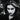 Moody black and white portrait with dark lipstick, gothic beauty style