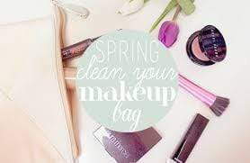 How to spring clean your makeup bag