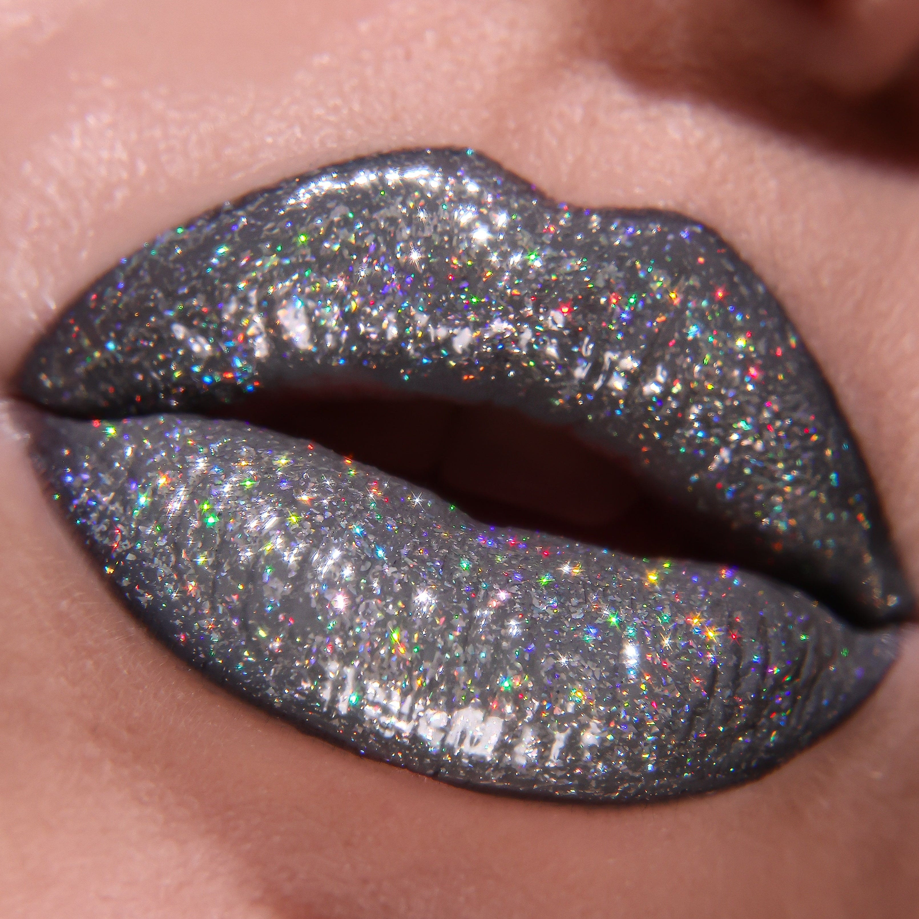 Holografisk lipgloss - som ovenfor