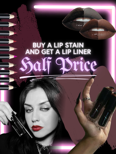 Buy one Eternal Lip Stain and get an Eternal Lip Liner 50% off