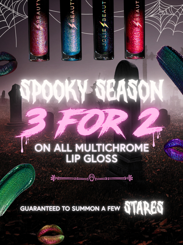 Spooky Season: 3 for 2 on all Multichrome Lip Gloss