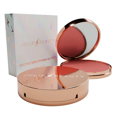 Second Skin Powder Blusher - Shade: Feelin' Peachy - Jolie Beauty