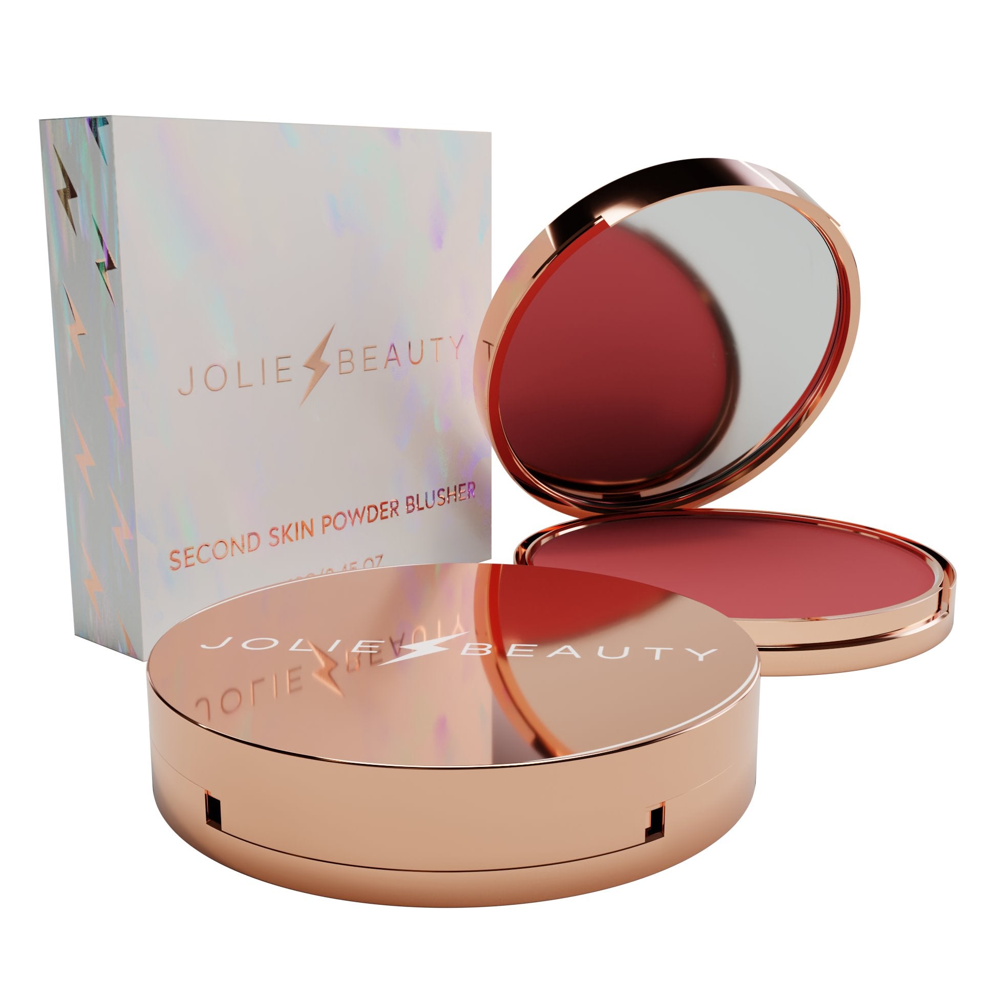 Second Skin Powder Blush - Shade: First Date - Jolie Beauty